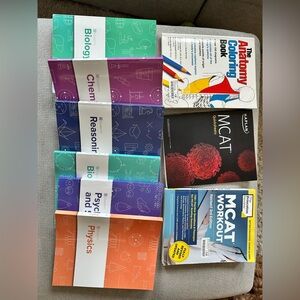 MCAT Prep Book Set